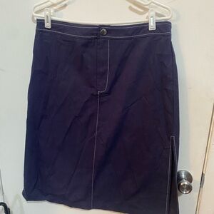 SHEIN Dark Blue Pencil Skirt